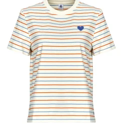 Petit Bateau - MC COL ROND Multicolore New