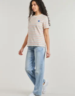 Petit Bateau - MC COL ROND Multicolore New