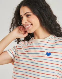 Petit Bateau - MC COL ROND Multicolore New