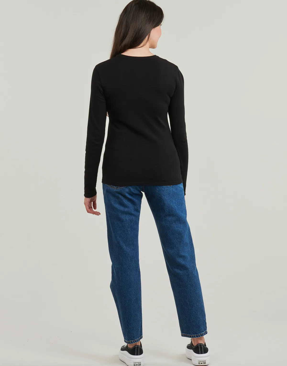 Hot Petit Bateau - ML COL ROND Noir