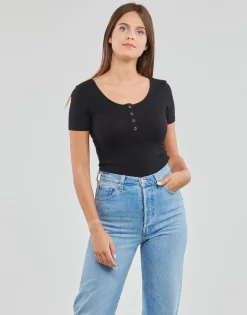 Pieces - PCKITTE SS TOP Noir