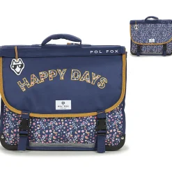 Pol Fox - CARTABLE HAPPY BLUE 41 CM Marine Sale