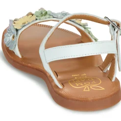 Pom d'Api - PLAGETTE MULTI FLO BLANC-MULTICO Online