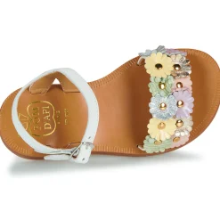 Pom d'Api - PLAGETTE MULTI FLO BLANC-MULTICO Online