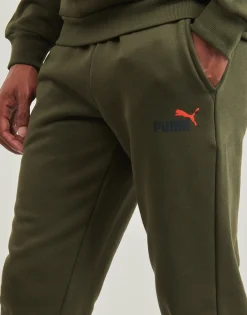 Puma - ESS+ 2 COL LOGO PANTS FL CL Kaki Outlet