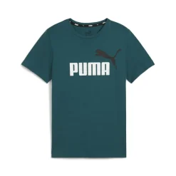 Best Puma - ESS+ 2 COL LOGO TEE Vert