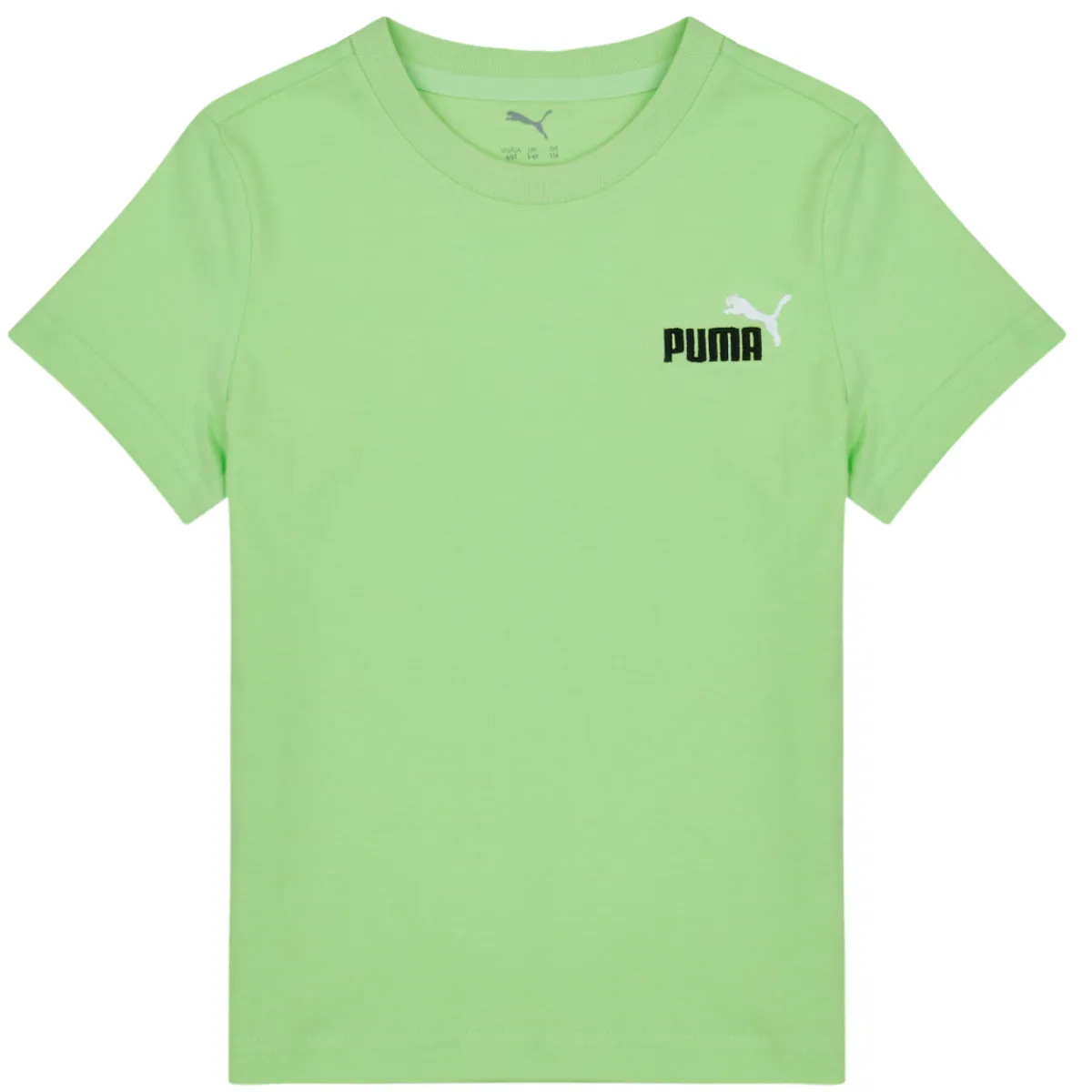 Puma - ESS 2 COLOR NO1 LOGO TEE Vert Outlet