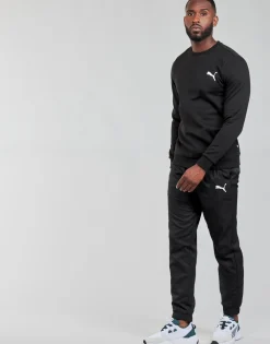 Best Puma - ESS CREW SWEAT FL Noir