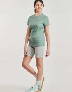 Puma - ESS ELEVATED RIB TEE Vert Clearance