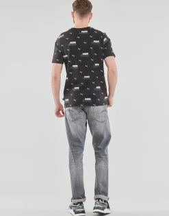 Online Puma - ESS+ LOGO POWER AOP Noir