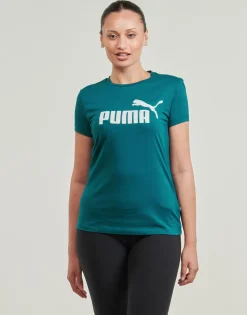 Puma - ESS LOGO TEE Bleu Online