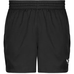 Discount Puma - ESS LOGO WOVEN SHORT Noir