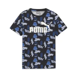 Clearance Puma - ESS+ MID 90S AOP TEE B Bleu