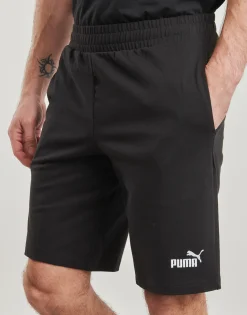 Puma - ESS NO1 LOGO JERSEY SHORT Noir Online