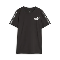 Outlet Puma - ESS TAPE CAMO TEE B Noir