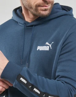 Puma - ESS+ TAPE HOODIE Marine Discount