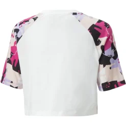 Puma - G ESS+ ART RAGLAN TEE Blanc Clearance