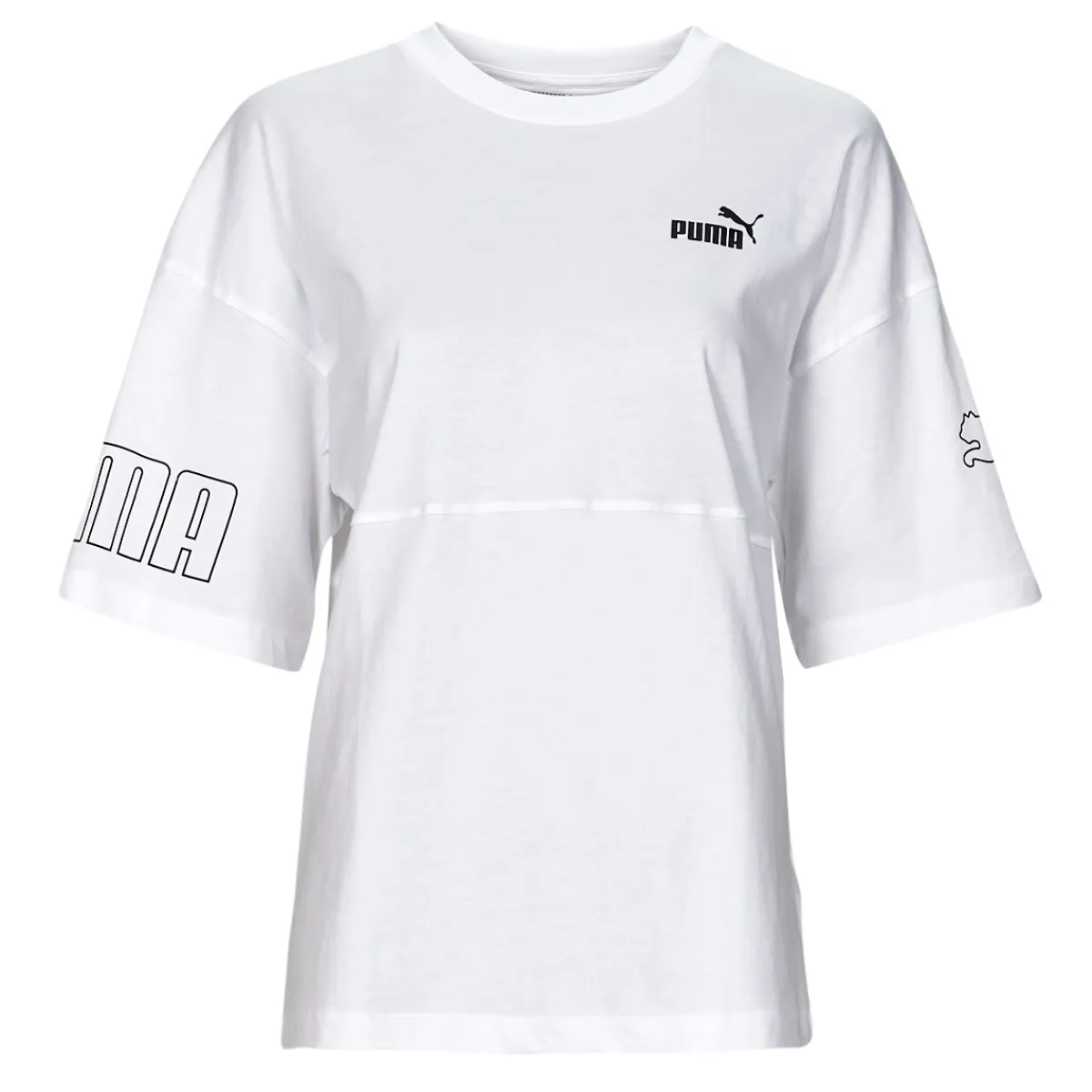 Puma - POWER COLORBLOCK Blanc Discount