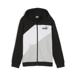 Sale Puma - POWER COLORBLOCK FULL-ZIP HOODIE