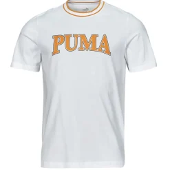 Puma - SQUAD BIG GRAPHIC TEE Blanc Outlet