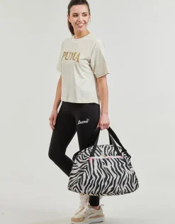 Puma - SQUAD GRAPHIC TEE Beige Sale
