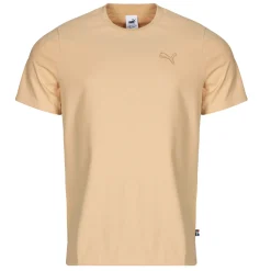 Puma - TEE MIF BADGE BRODE Beige