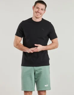 Online Puma - TEE MIF BADGE BRODE Noir