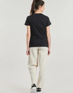 New Puma - TEE W MIF BADGE BRODE Noir