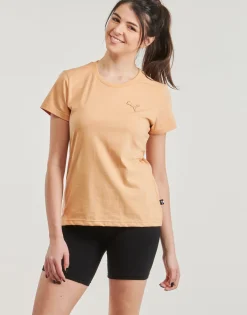 Puma - TEE W MIF BADGE BRODE Beige Outlet