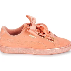 Puma - WN SUEDE HEART SATIN.DUSTY Orange Hot