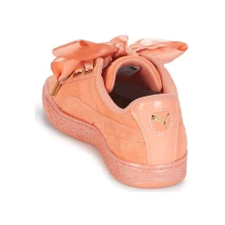 Puma - WN SUEDE HEART SATIN.DUSTY Orange Hot