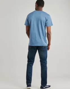 Hot Quiksilver - EV COMP LOGO SS Bleu