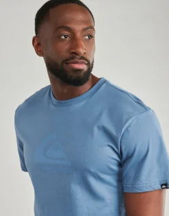 Hot Quiksilver - EV COMP LOGO SS Bleu