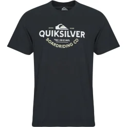 Discount Quiksilver - TYPED OUT SS Noir
