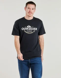 Discount Quiksilver - TYPED OUT SS Noir