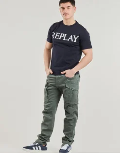 Outlet Replay - T SHIRT Marine