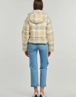 Clearance Rip Curl - ANTI-SERIES SURF CHECK PUFFER Beige