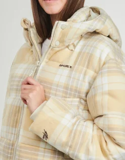 Clearance Rip Curl - ANTI-SERIES SURF CHECK PUFFER Beige