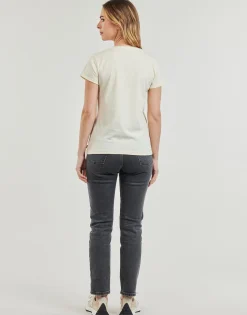 Rip Curl - BLOCK PARTY V TEE Blanc Sale