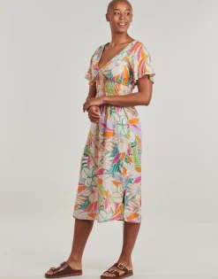 Online Rip Curl - CALA VADELLA MIDI DRESS Multicolore