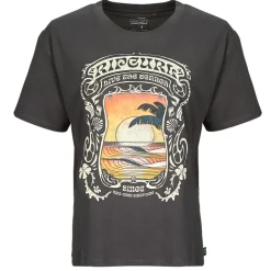 Rip Curl - SEA SHELLS RELAXED TEE Gris Outlet