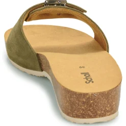 Scholl - PESCURA HEEL CORK Kaki