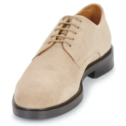 Hot Selected - SLHBLAKE SUEDE DERBY SHOE B Beige