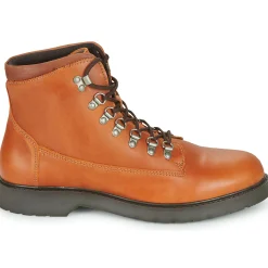 Selected - SLHMADS LEATHER BOOT Cognac Outlet