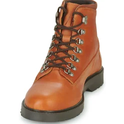 Selected - SLHMADS LEATHER BOOT Cognac Outlet