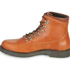 Selected - SLHMADS LEATHER BOOT Cognac Outlet