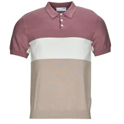 Selected - SLHMATTIS SS KNIT BLOCK POLO B New