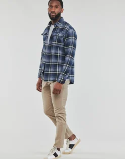 Selected - SLHREGSCOT CHECK SHIRT Bleu Online