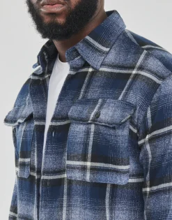 Selected - SLHREGSCOT CHECK SHIRT Bleu Online