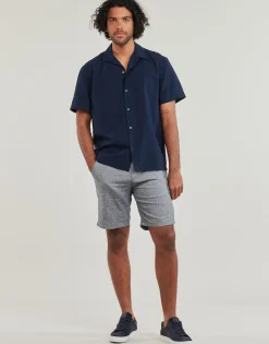 Outlet Selected - SLHREGULAR-BRODY LINEN SHORTS Marine